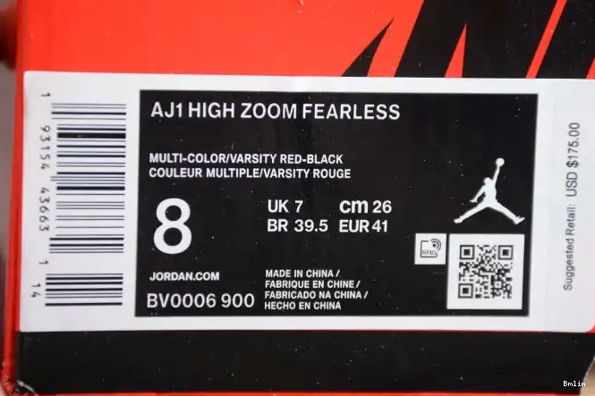 Bmlin Jordan BV0006-900 Air 1 Retro Fearless Zoom High 0625